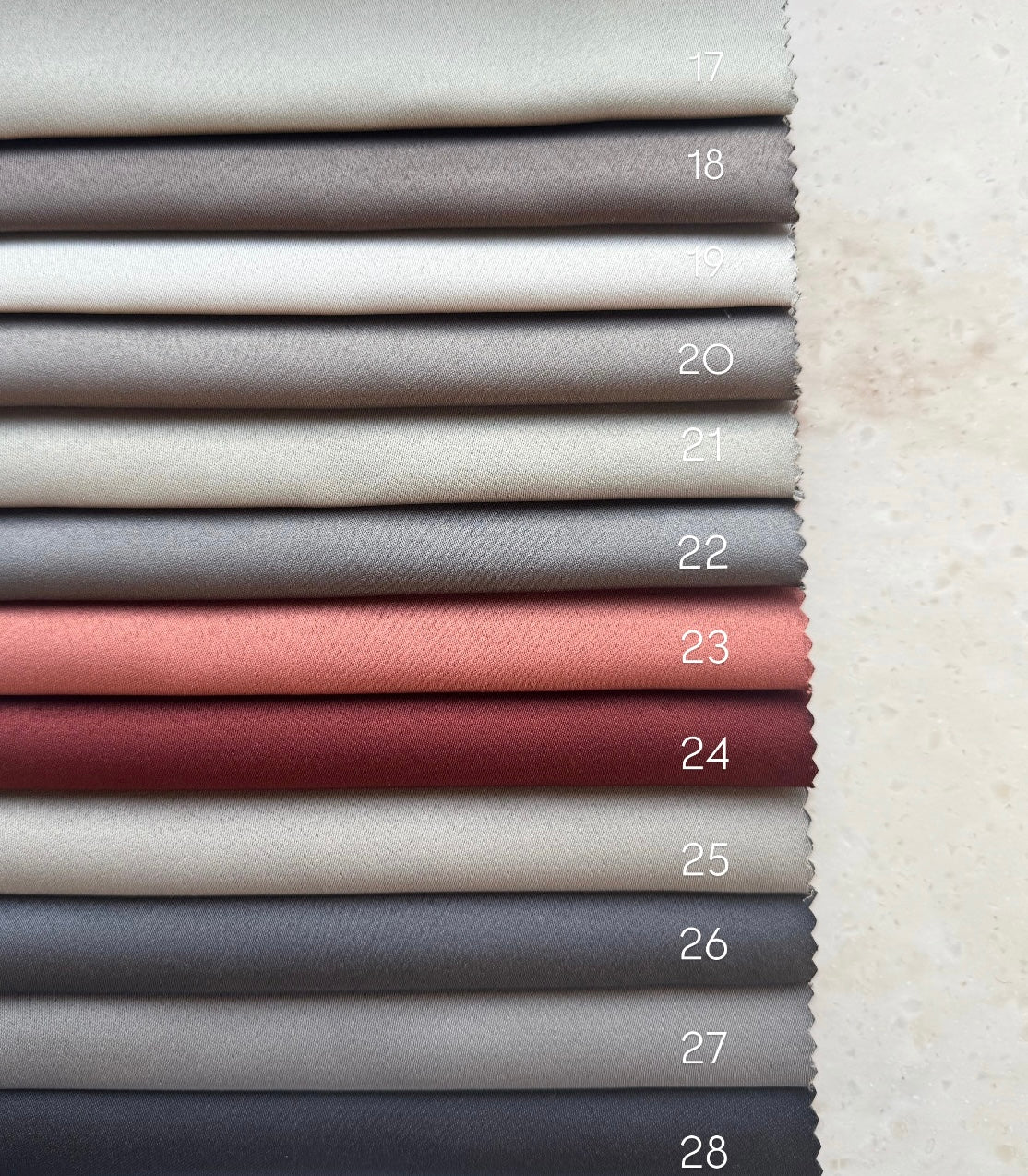Blackout curtain LYLA, height 320cm.