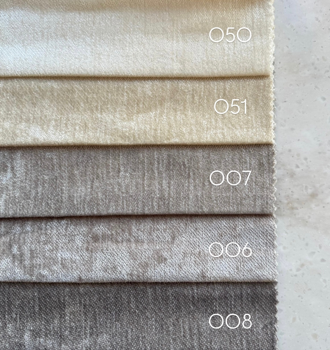 Night curtain MILA, height 300cm.
