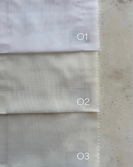 Day curtain VOILE, height 330cm.