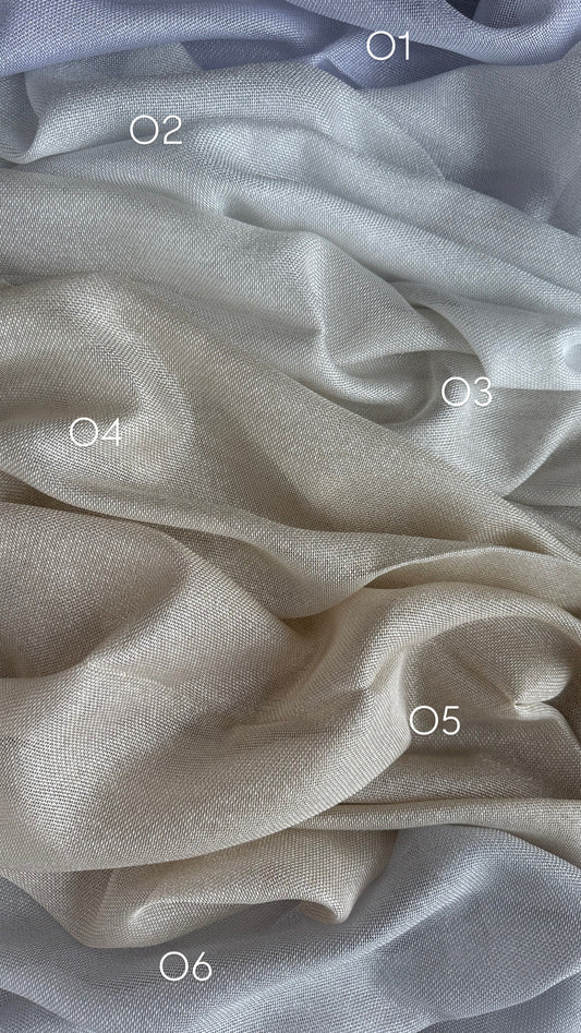 Dieninė užuolaida DIAMOND, aukštis 330cm.