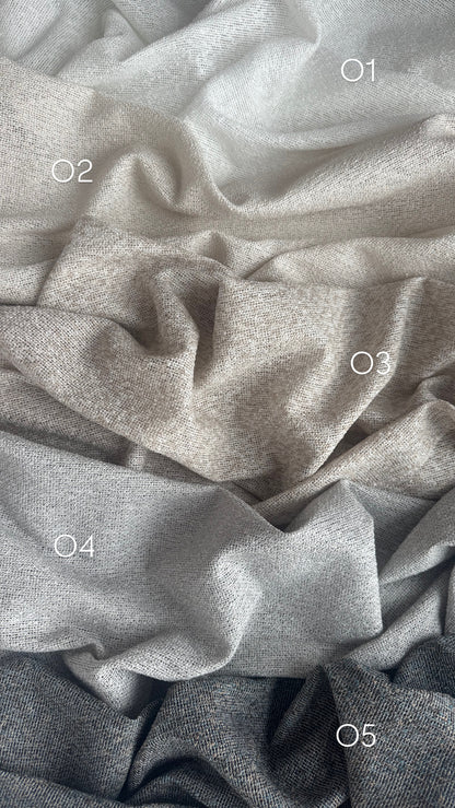 Dieninė užuolaida VIVALDO, aukštis 330cm.