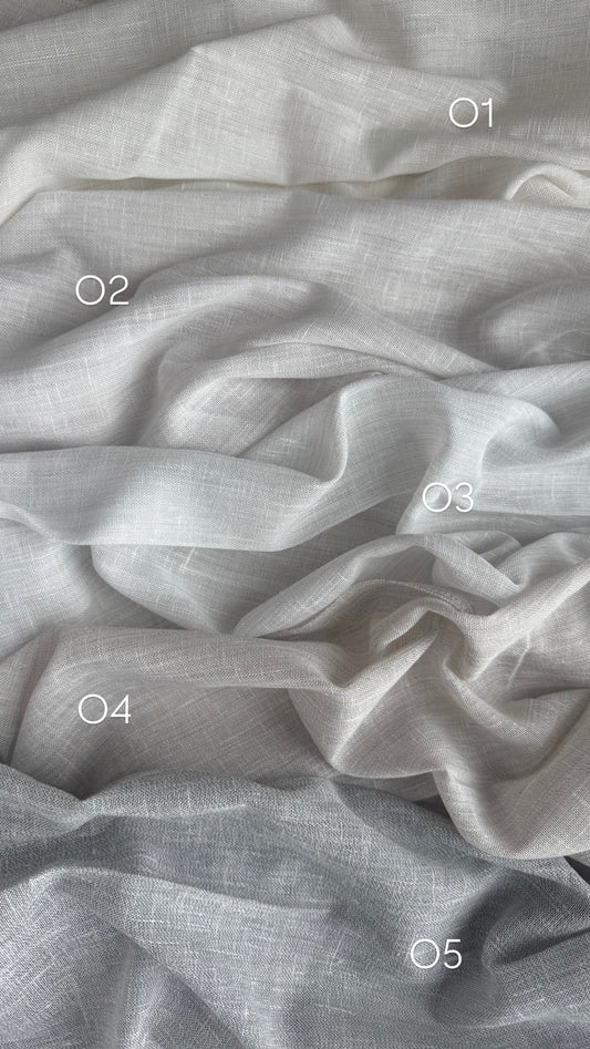 Dieninė užuolaida LUKE, aukštis 320cm.