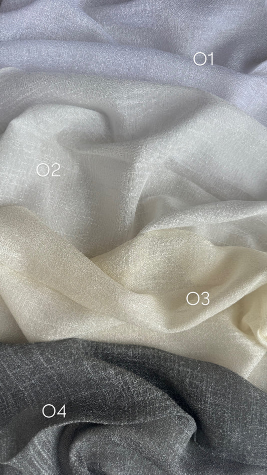 Dieninė užuolaida LEA, aukštis 330cm.