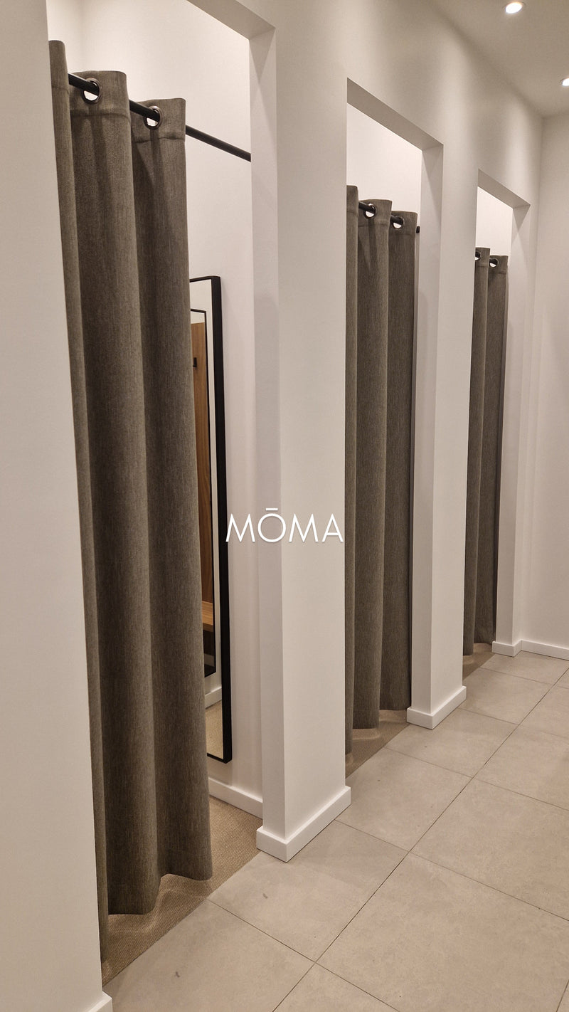 persirengimo kabinu uzuolaidos