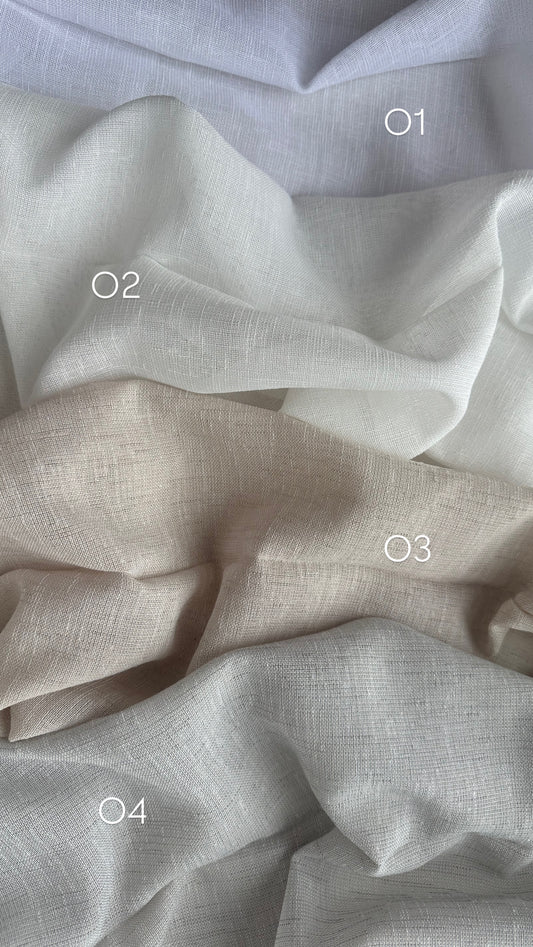 Dieninė užuolaida CLARA, aukštis 330cm.