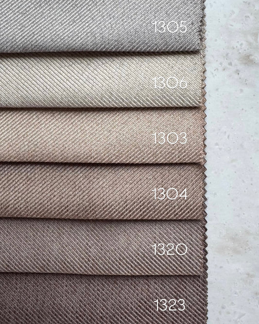 Night curtain PARLA, height 320cm.