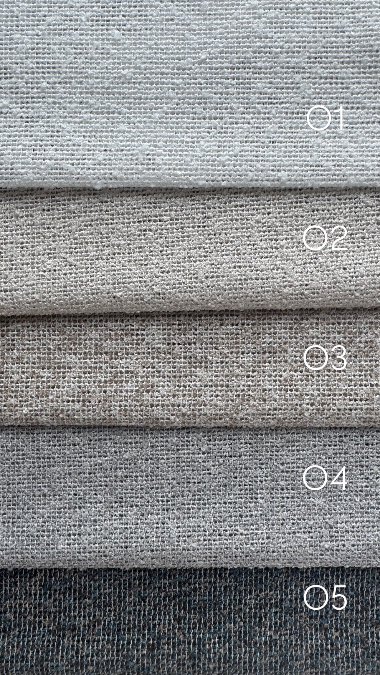 Dieninė užuolaida VIVALDO, aukštis 330cm.