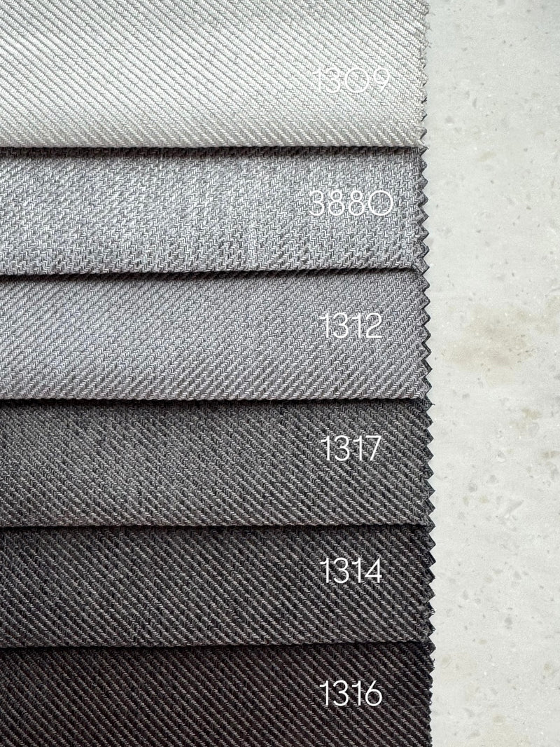 Night curtain PARLA, height 320cm.